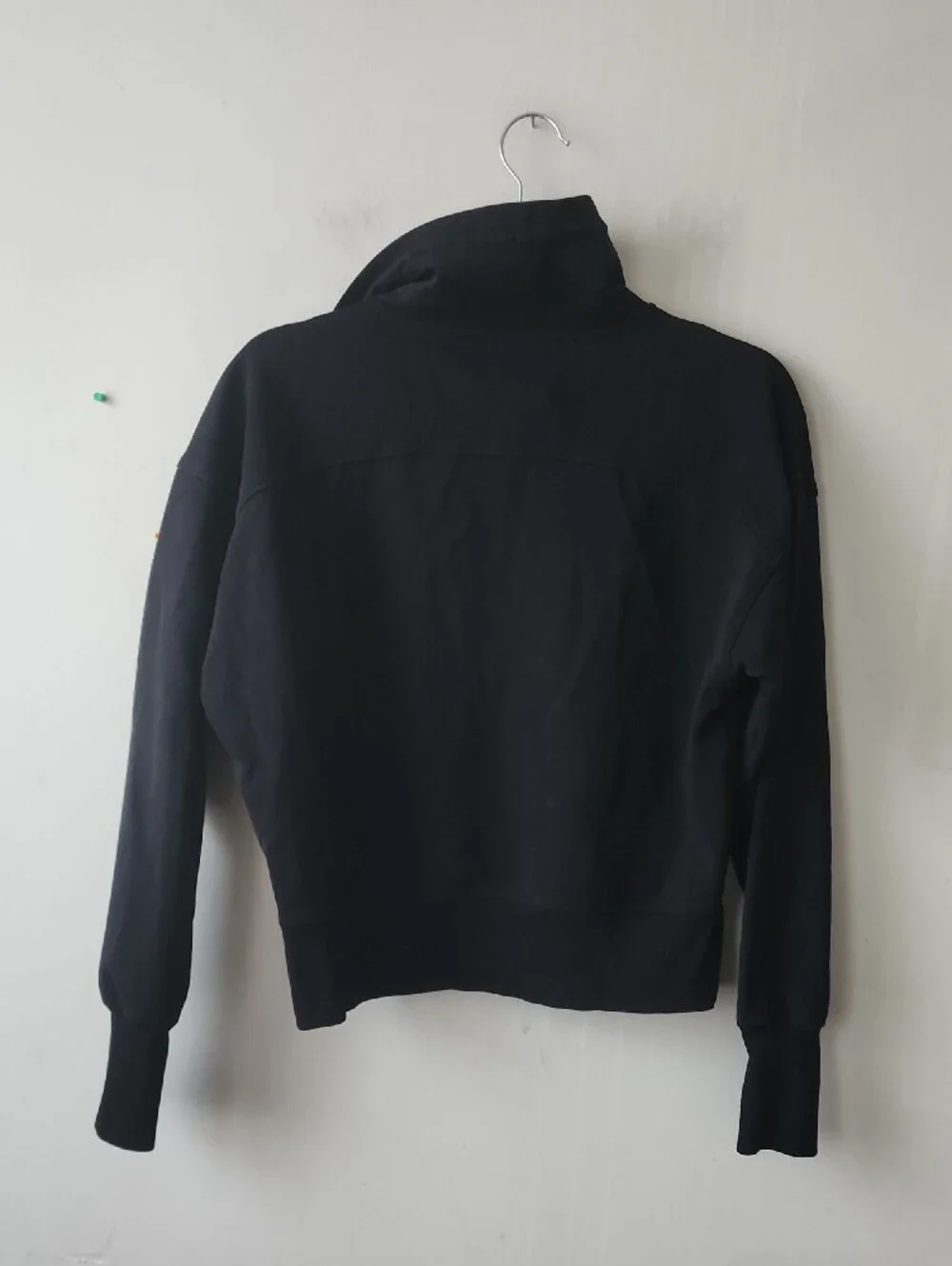 Old Navy Black Men's Half-Zip Pullover Sweatshirt